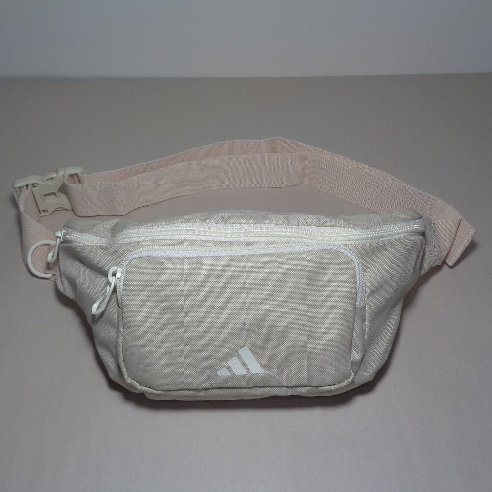 Adidas / WAIST PACK / Beige / New Men's Belt - Crossbody - Fanny - Hip Bag